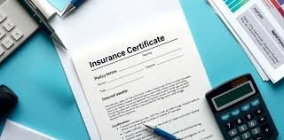 Insurance Premium Deduction Certificate