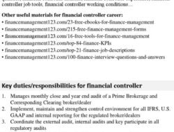 Finance Controller Job Description