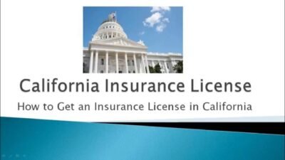 Insurance License California
