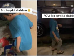 Viral! Video  Bocah Kristen Ikut Shalat Tarawih Sudah 3 Hari, Celetukannya Bikin Ngakak