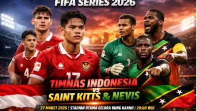 Live Malam Hari! Siaran Langsung Timnas Indonesia vs Saint Kitts and Nevis di FIFA Series 2026: Menanti Racikan John Herdman