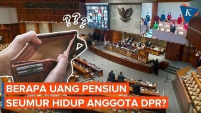 Ini ni!  Besaran Uang Pensiun Seumur Hidup Anggota DPR  yang Dibatalkan MK