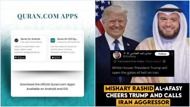 Quran.com Copot Mishary Rashid sebagai Qari Default Akibat Komentar Dukung Amerika Serikat dalam Perang dengan Iran
