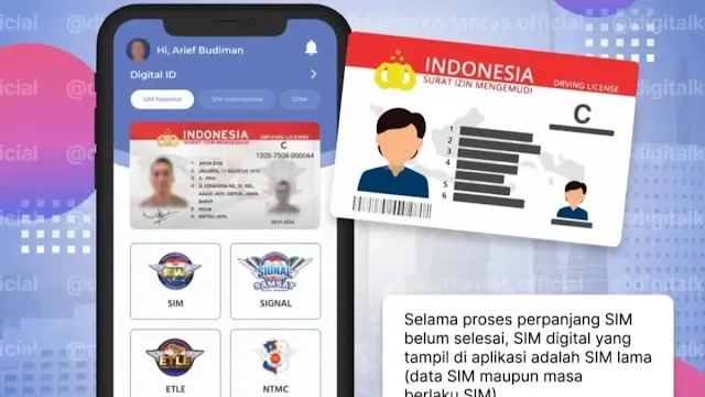 Begini Cara Paling Mudah Membuat SIM Digital untuk Pengguna Android dan iOS