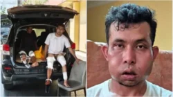 Dua Pelaku Perampokan Disertai Pembunuhan Wanita Lansia di Pekanbaru Ditembak, Muka Bonyok!