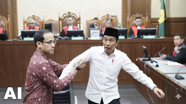 Viral! Video Tuntutan Seret Jokowi ke Pengadilan terkait Kasus Korupsi Pengadaan Chromebook Nadiem Mengemuka