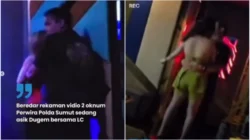 Viral!  Polisi Dugem di Diskotek Sambil Peluk Cewek Cantik, Polda Sumut Sebut Lagi Nyamar Selidiki Narkoba