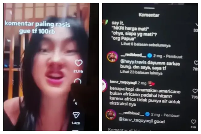 HEBOH! Anak Oknum Polisi Viral karena Konten Rasis di IG, Klaim 'Kebal Hukum'