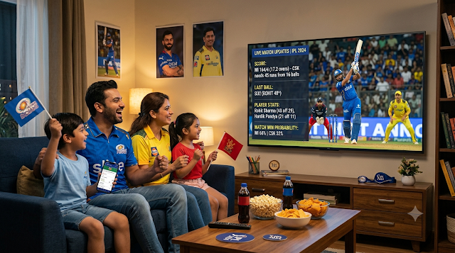 How Live Match Updates Enhance the IPL Viewing Experience